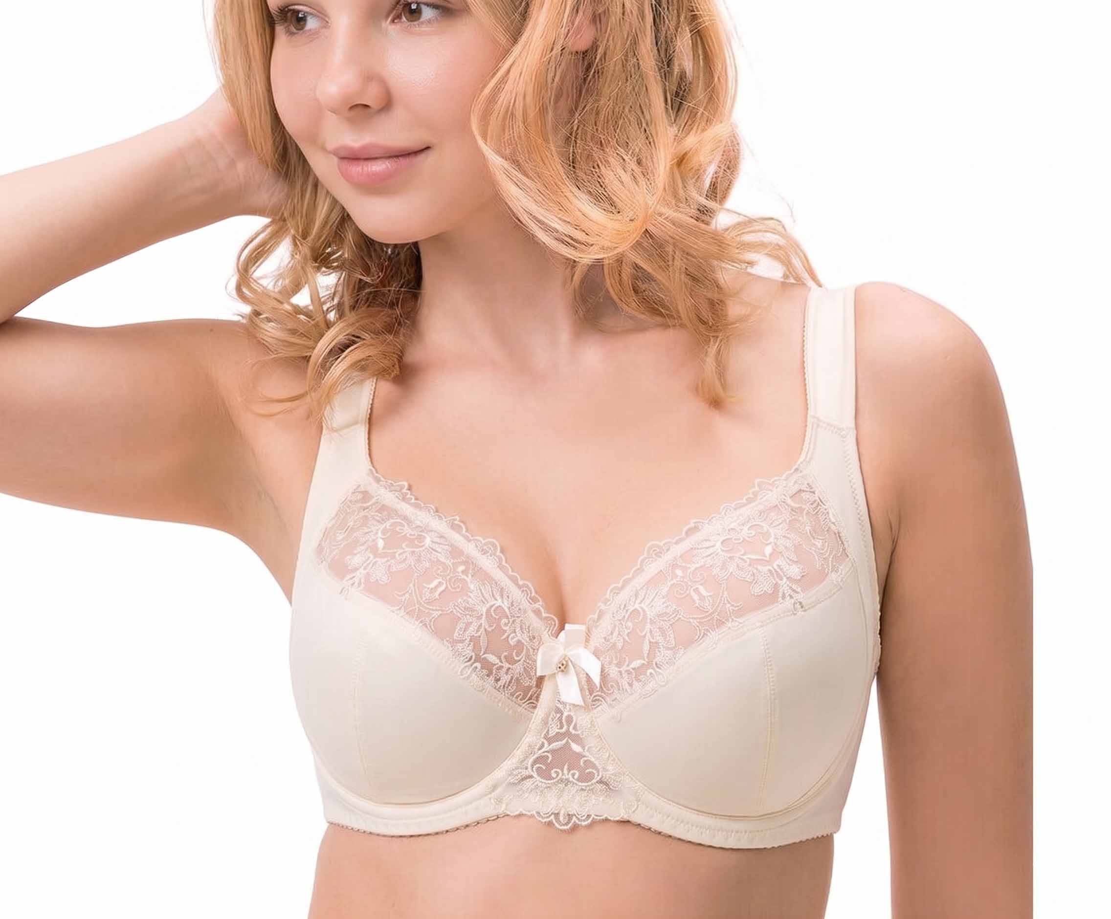 Diorella-Orietta 5104 biustonosz półusztywniany żółty